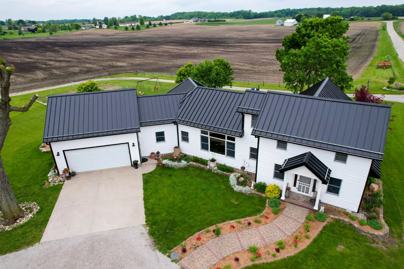 Metal roofing by Fairmount Metal Roofing near Yorktown, IN